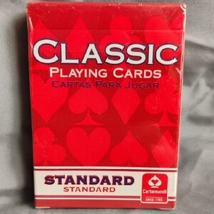 Classic Red Playing Cards